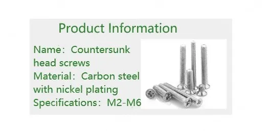 Electronic screws M1.6*6