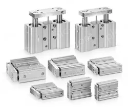 Dual Rod Cylinder JMGP Series &oslash;12, &oslash;16, &oslash;20, &oslash;25, &oslash;32, &oslash;40, &oslash;50, &oslash;63, &oslash;80, &oslash;100