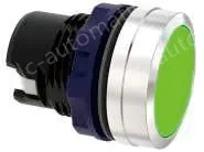 White frosted button with Metal edge