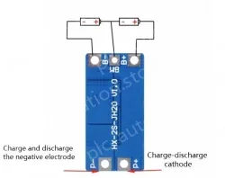 Lithium battery overcharge, overdischarge, overcurrent, short-circuit charging protection board 7.4V 10A