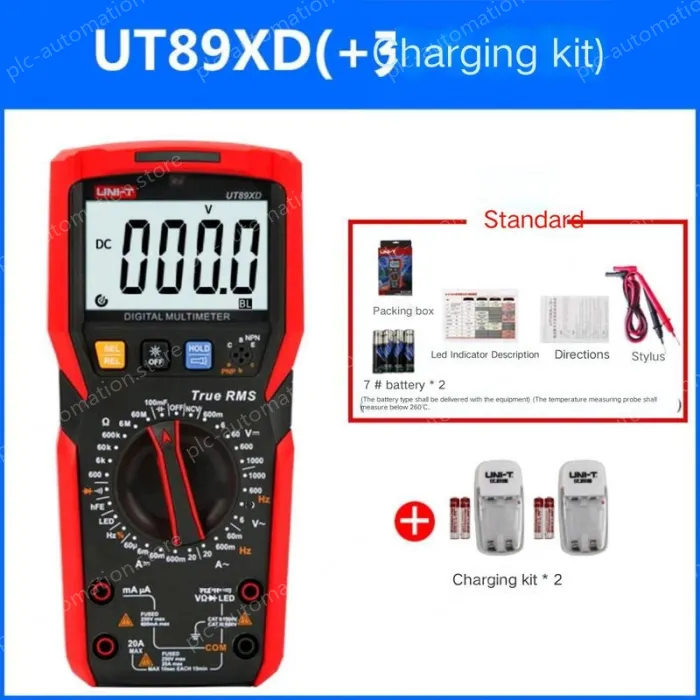 UT89XD comes with a gift package + charging kit