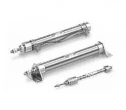 Longer Life Cylinder Double Acting, Single Rod CJ2-XB24 &oslash;6, &oslash;10, &oslash;16