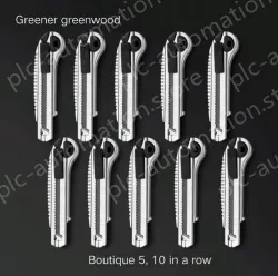 10 high-quality five consecutive shots + 5 alloy blades