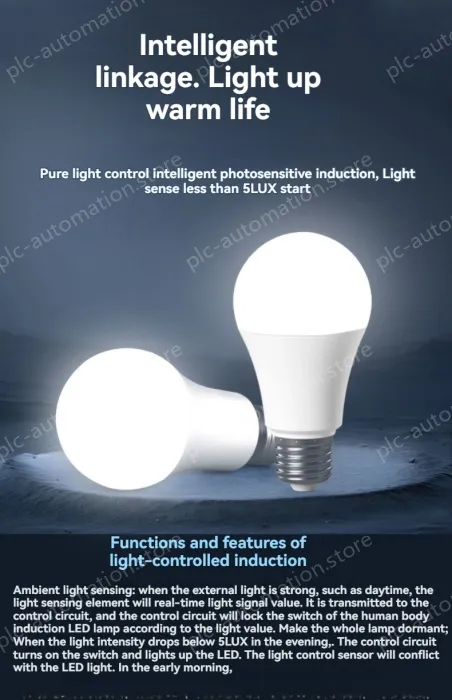 LED photosensitive lamp-7W