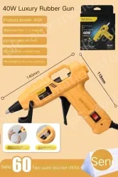 40W luxury glue gun + 60 glue sticks