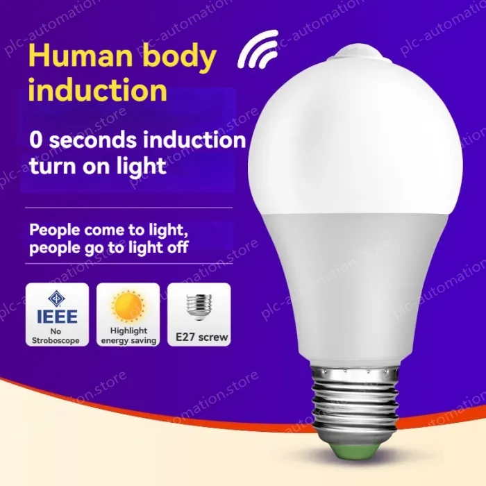 LED human body sensor light bulb-7W