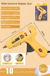 80W Extreme Glue Gun + 10 Glue Sticks