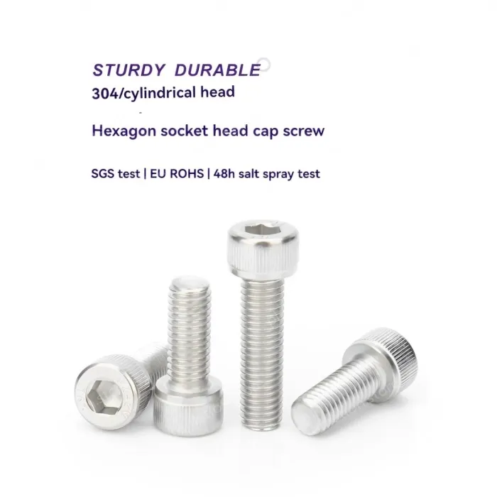 Cylindrical head hexagon socket screws M2*5