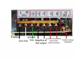 AC 220V to DC transformer 12V 10A 120w