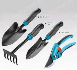 Pruning four-piece set (gardening three-piece set + pruning shears)