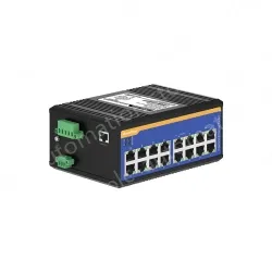 [100 Gigabit 16 Port] ring network management industrial switch