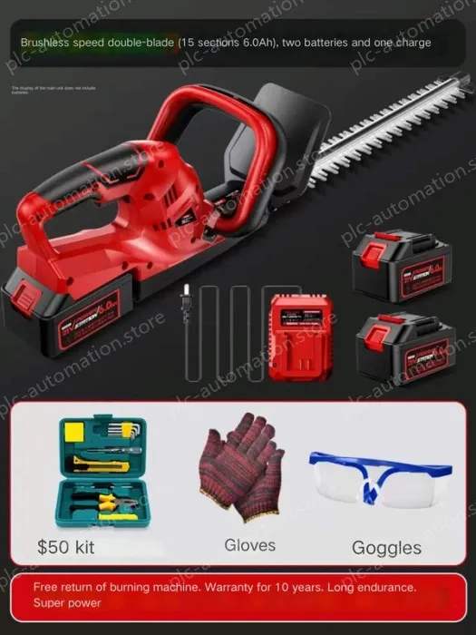Brushless speed double-edged 15-cell 6.0Ah two batteries and one charge