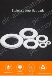Gasket metal round flat gasket washer with hole five gold washer meson fastening washer