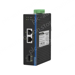 1 Port Gigabit SFP + 2 Ports Gigabit RJ45 Din Rail industrial media converter