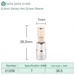 Xiaofei 7mm with a total length of 36.5mm-21206
