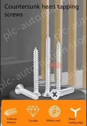 Flat head tapping screws Phillips countersunk head