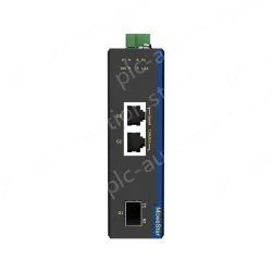 1 Port Gigabit SFP + 2 Ports Gigabit RJ45 Din Rail industrial media converter