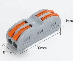 Quick terminal blocks-SPL-2 two in and two out
