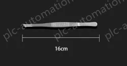 Stainless steel tweezers Straight round toe (thick) 16cm