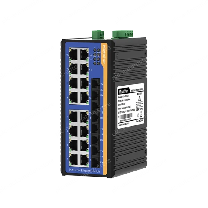[100 Gigabit 4 Optical 16 Electrical] Ring Network Management Industrial Switch