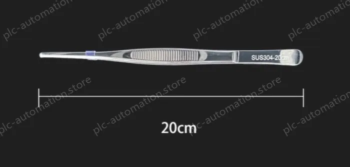 Stainless steel tweezers Straight round head (304 models) 20cm