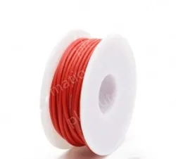 Silicone high temperature cable 24AWG Red