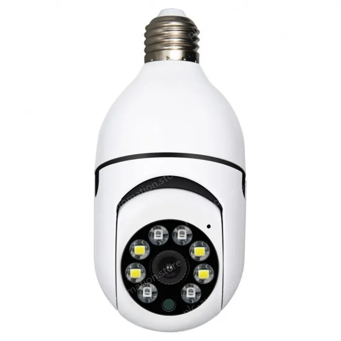 1080P-E27 lamp holder wireless WiFi full color light camera