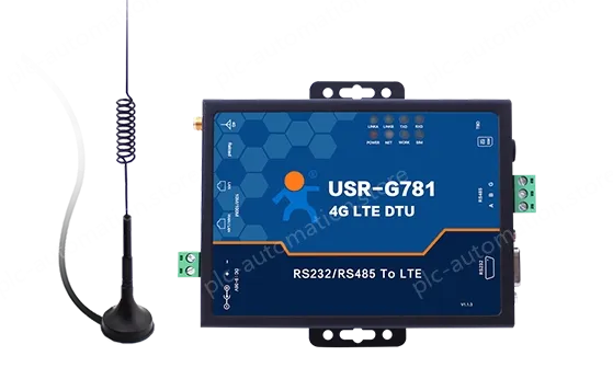 An industrial router with serial port