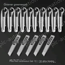 10 high-quality five consecutive shots + 55 alloy blades