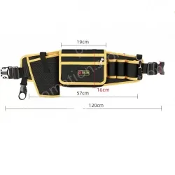 Hand drill bag + waist bag + mineral water hook