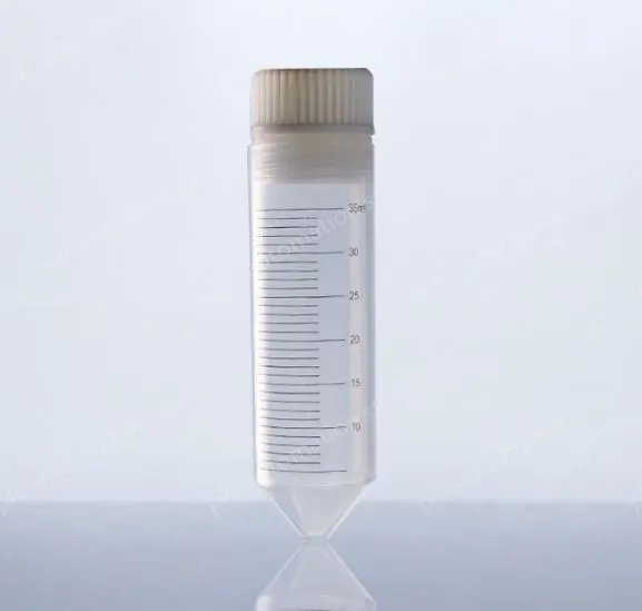 30 ml centrifuge tubes are internally rotated with round bottoms
