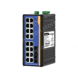 [100 Gigabit 2 Optical 16 Electric] Ring Network Management Industrial Switch