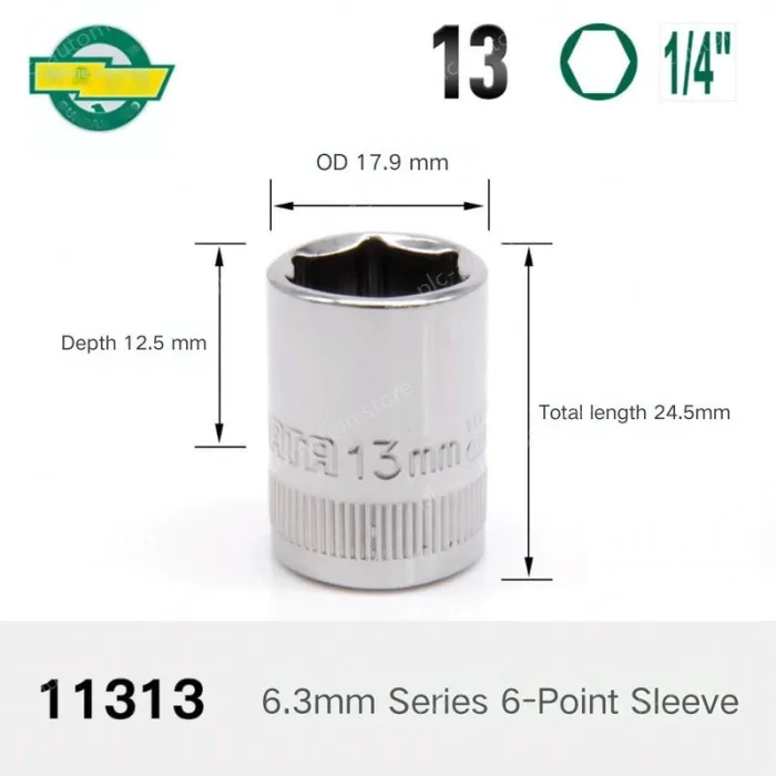 Dumbo-13mm-6.3mm series 1/4-11313