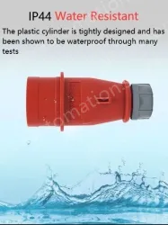 16A4 pole 400V connector