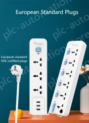 European standard split control 6 jack