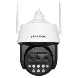 Three-eye zoom full-color 4G high-speed dome camera