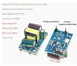 AC-DC buck module: 220V to 5V 700MA isolating switching power supply module With solder pins