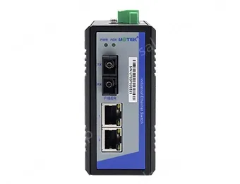 UOTEK 2-Port 100M Network Fiber Optic Transceiver