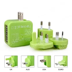 Newest pales travel adapter KRUSB-WLG3322B