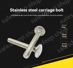 Big head carriage bolt M8*16