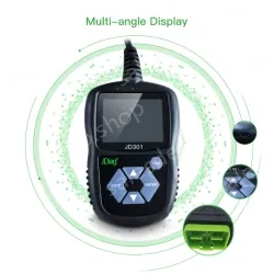 Jiedai JDiag Multi functional Code Reading Card Portable CAN Protocol Reading Vehicle VIN Code Battery Detection Equipment