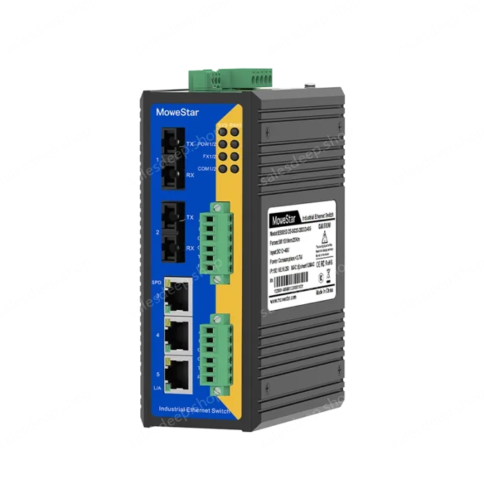 [100 Gigabit 2 Optical 3 Electrical] 2 Serial Port Ring Network Management Industrial Switch
