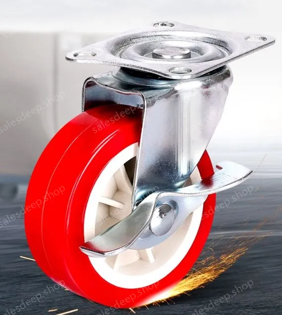 Furniture wheels 1 inch gimbal