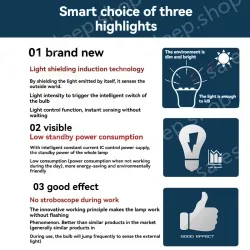 LED photosensitive lamp-7W