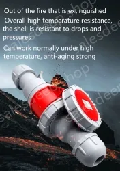 4 pole 63A concealed socket