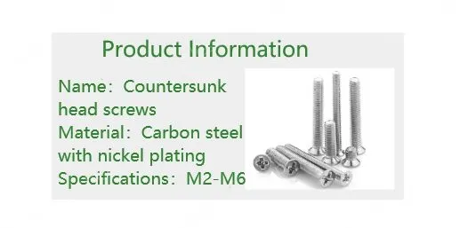 Electronic screws M1.4*6